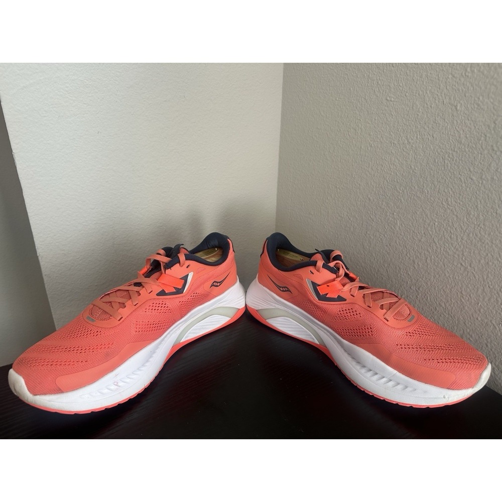 Saucony Guide 15 Womens Running Walking Shoes Orange Athletic Sneakers Size 10.5 - Picture 4 of 9